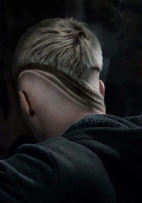 Тренды.  Модная короткая мужская стрижка еще короче и еще выразительнее стала. 06