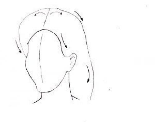 Как рисовать волосы. 02