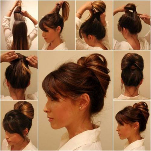 Самые оригинальные прически на каждый день? 05