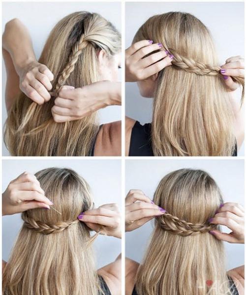 Самые оригинальные прически на каждый день? 08