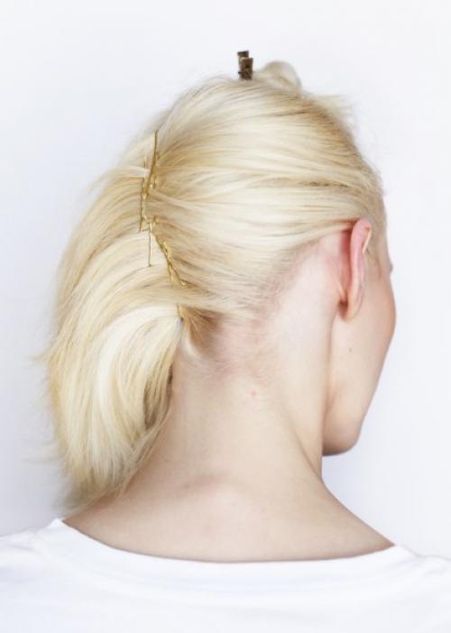 Прическа Ракушка.  Фото - урок? 02