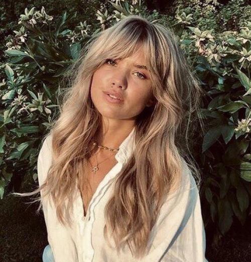 Чёлка виспи, тренд 2019. 03