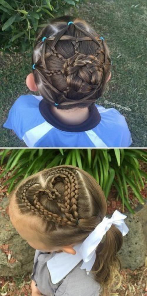 20 красивейших причесок для девочек. 07