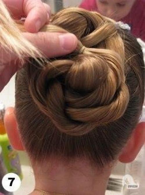 Прическа для девочки. 06