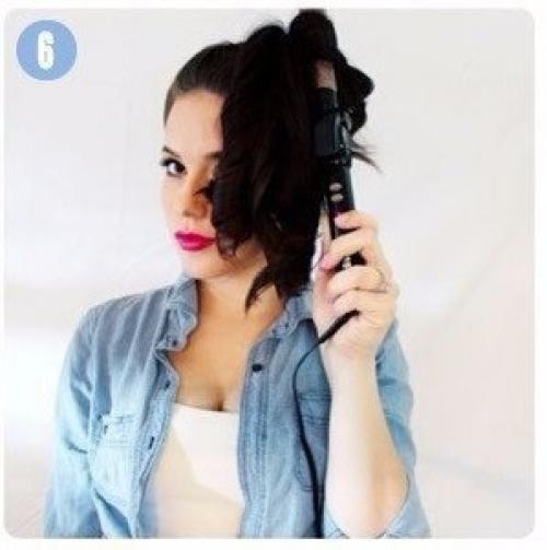 Волнистые волосы за пять минут. 06