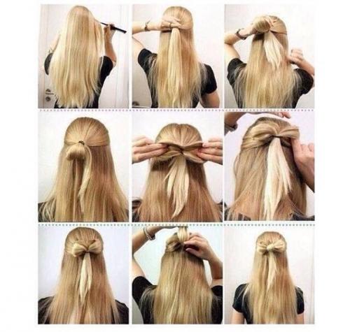 Самые оригинальные прически на каждый день? 04