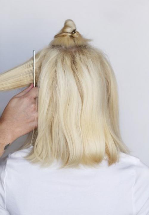 Прическа Ракушка.  Фото - урок? 01