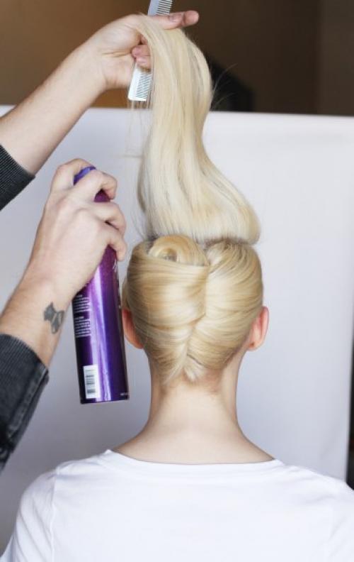 Прическа Ракушка.  Фото - урок? 04