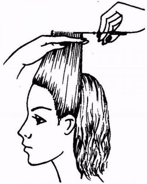Как на стрижках слоями поднимать волосы