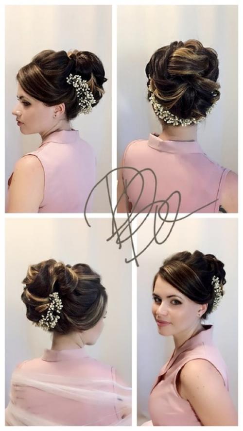 Репетиция прически на свадьбу? 01