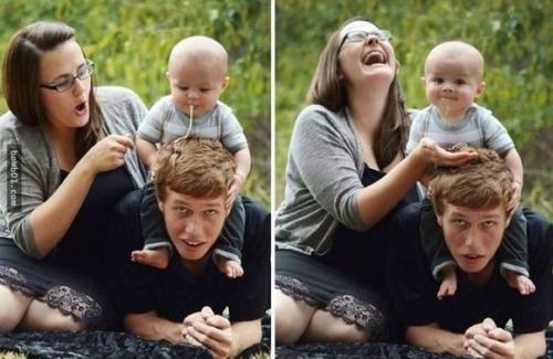 Иногда такое бывает на семейной фотосессии с младенцами. 08