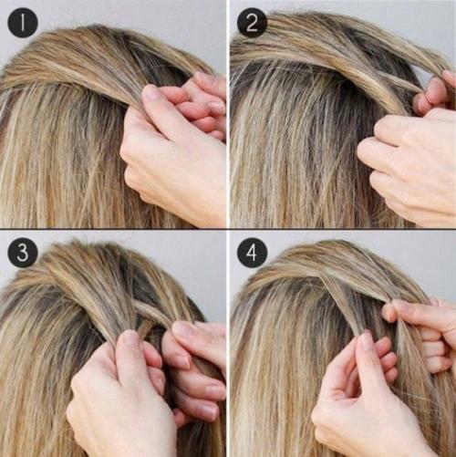 Колосок. Классический колосок - одна из самых легких и популярных косичек на средние волосы. 01 Колосок. Классический колосок - одна из самых легких и популярных косичек на средние волосы. 01