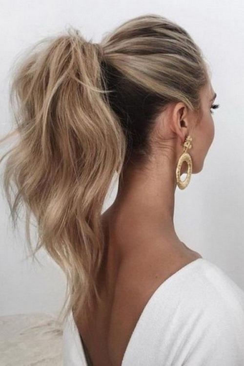 Хвост с объемным верхом. 01