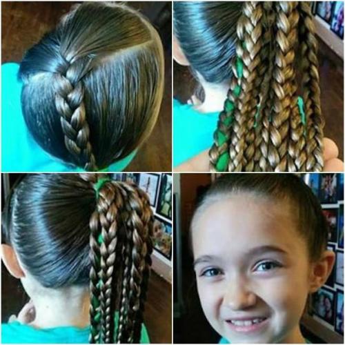 Этот отец - одиночка учит других пап делать прически своим дочерям. 02 Этот отец - одиночка учит других пап делать прически своим дочерям. 02