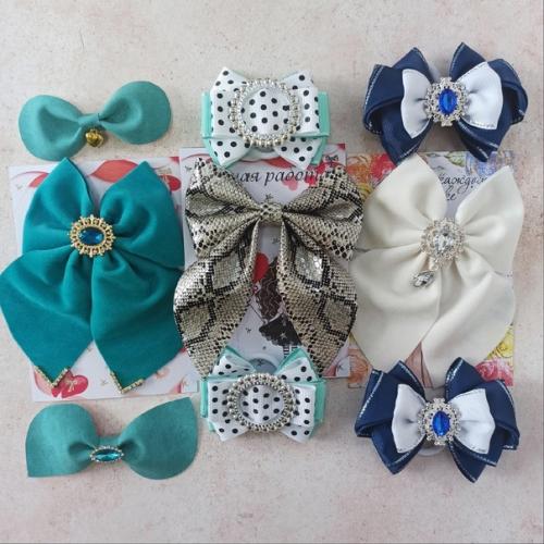 Красивые бантики с полочки номер 51 могут порадовать как маленькую принцессу, так юную леди. 02