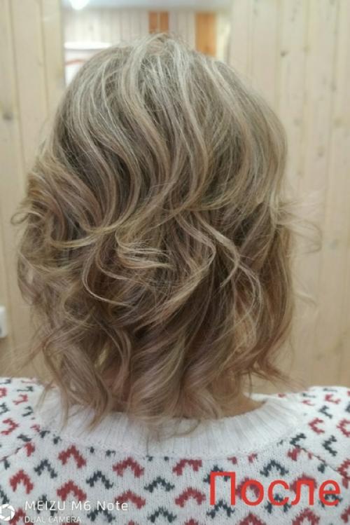 Мелирование волос.   Стрижки - покраска волос в Вохме. 01