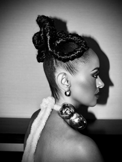 Работа с афрокудрями - процесс трудоёмкий. 04