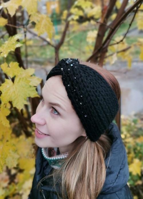 Женские вязаные повязки всегда пользовались популярностью среди представительниц слабого пола. 2019. 03