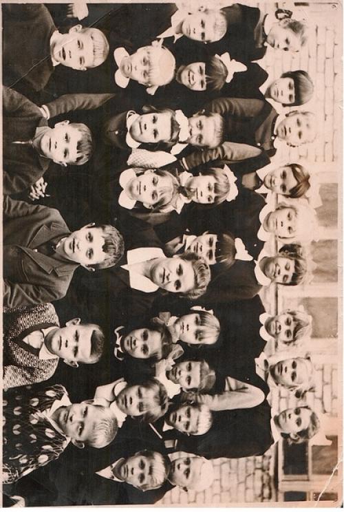 Мой первый учитель - заслуженный учитель школы Рсфср - Евдокия Ивановна силачева. 02