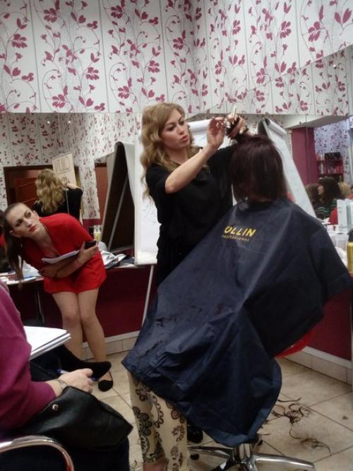 Семинар от ОLLIN Professional Шагаем Вместе, от Геометрии к Форме. 05