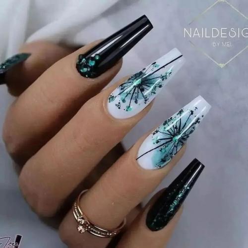 Идеи для длинных ноготков. 04