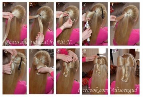 Самые легкие прически? 05