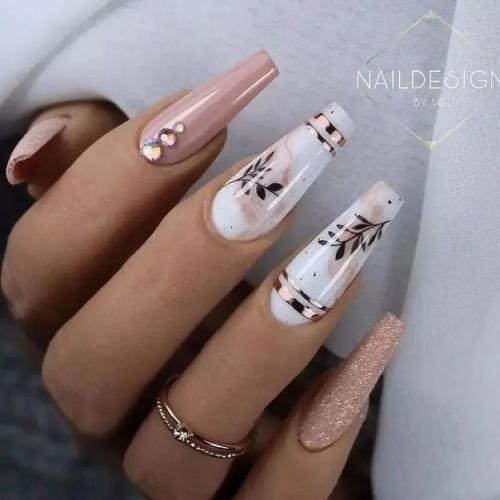 Идеи для длинных ноготков. 01