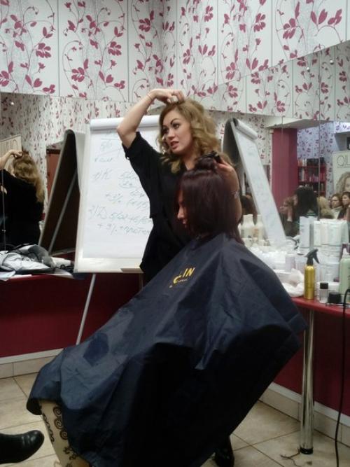 Семинар от ОLLIN Professional Шагаем Вместе, от Геометрии к Форме. 04