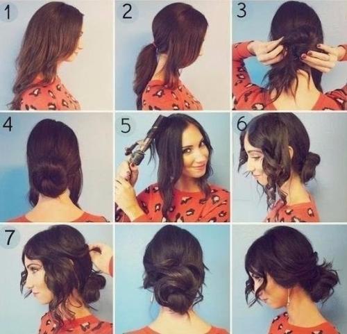 Лучшие уроки причесок на каждый день: 05