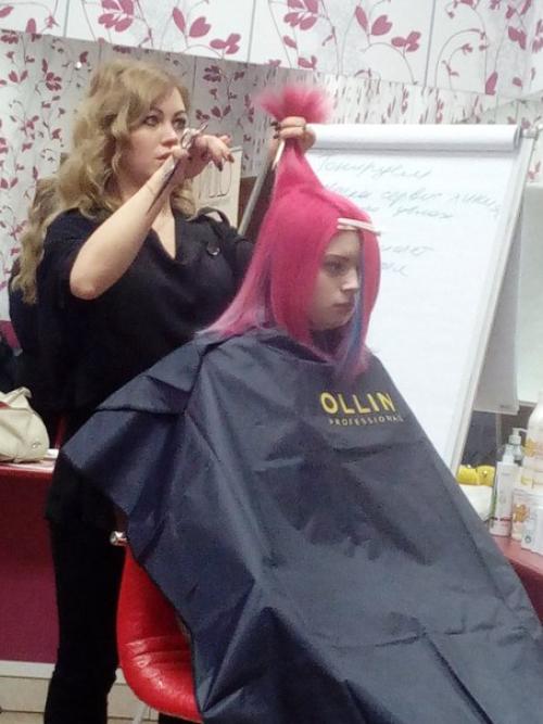 Семинар от ОLLIN Professional Шагаем Вместе, от Геометрии к Форме. 03