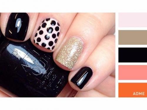 Идеи маникюра. Красивые сочетания цветов для идеального осеннего маникюра? 05