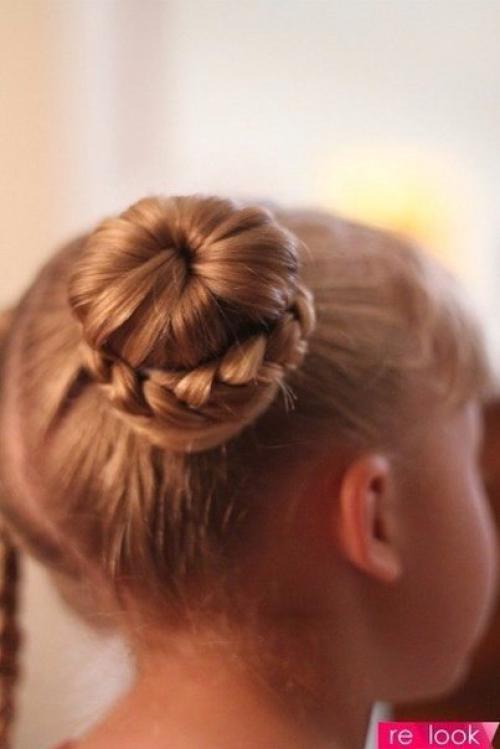 Прическа для девочки. 04