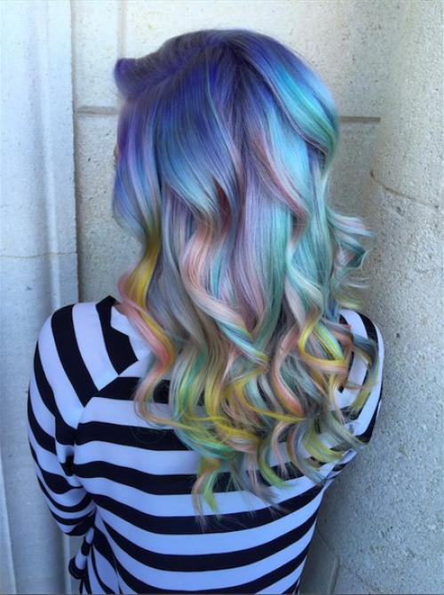 Еще один тренд в окрашивании: волосы как пирожные! 01