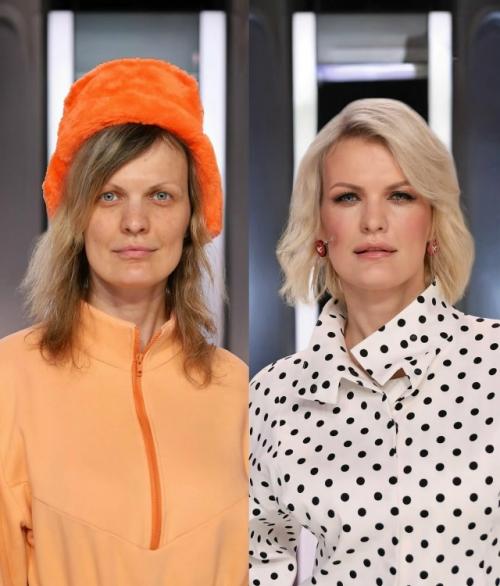 Нашу грязинскую землячку и ее команду стилистов снова пригласили работать на первый канал! 01