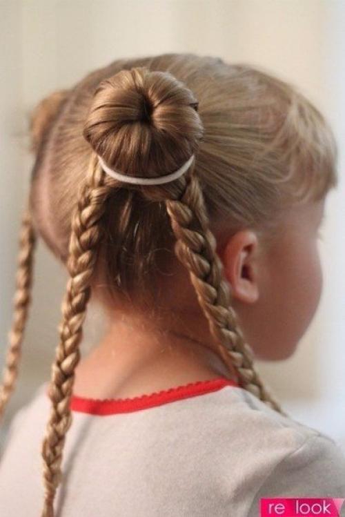 Прическа для девочки. 03