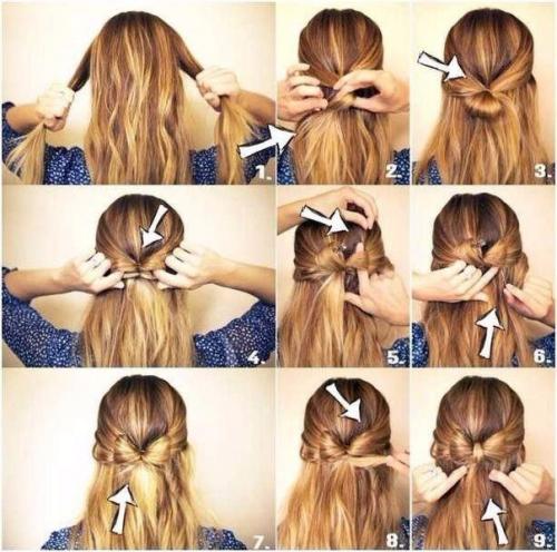 Лучшие уроки причесок на каждый день: 03