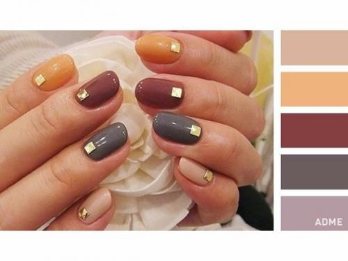 Идеи маникюра. Красивые сочетания цветов для идеального осеннего маникюра? 01