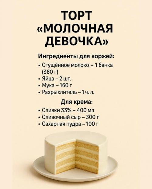 Классика вкуса: 4 торта для любого настроения! 


