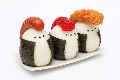 Суси в виде японских синичек Сима - энага. 05 Суси в виде японских синичек Сима - энага. 05