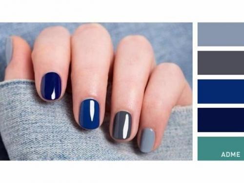 Идеи маникюра. Красивые сочетания цветов для идеального осеннего маникюра? 07