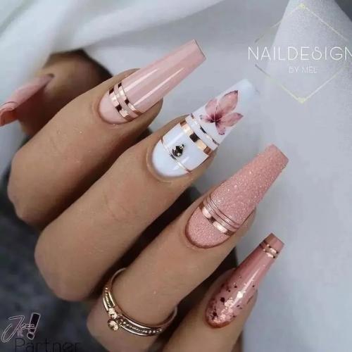 Идеи для длинных ноготков. 06