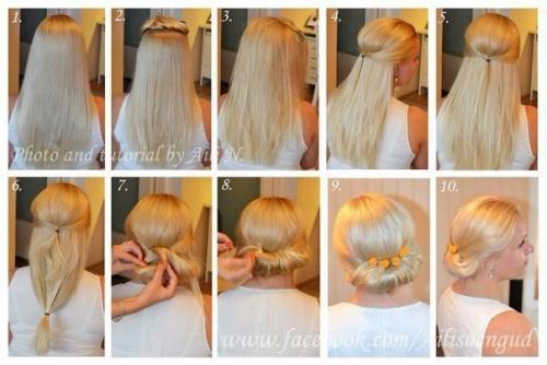 Самые легкие прически? 04