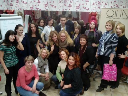 Семинар от ОLLIN Professional Шагаем Вместе, от Геометрии к Форме. 08