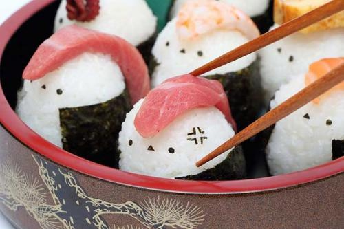 Суси в виде японских синичек Сима - энага. 04 Суси в виде японских синичек Сима - энага. 04