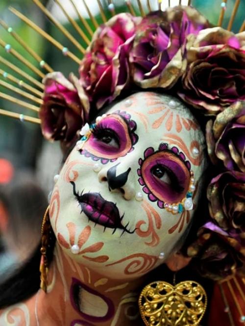 Калавера Катрина.  Венецианский маскарад, коррида, карнавалы в Рио знакомы, пожалуй, всем. 04