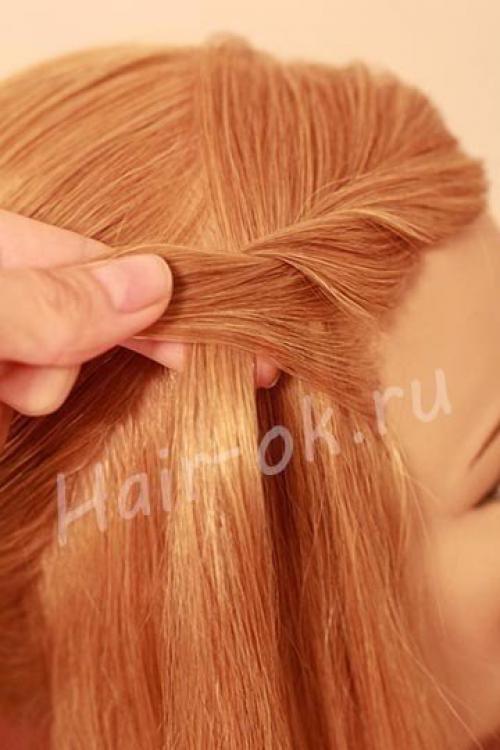 Фото - урок элегантной прически. 04