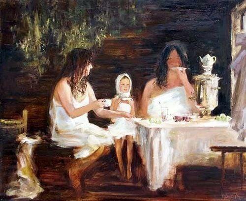 А уж там, глядишь, банька топится, приглашали гостя попарить кровь, как у добрых хозяев водится …. 01 А уж там, глядишь, банька топится, приглашали гостя попарить кровь, как у добрых хозяев водится …. 01