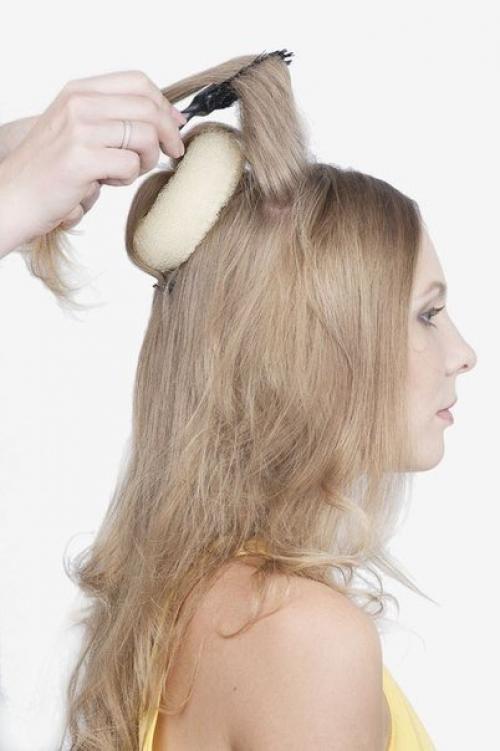 Мк прическа в стиле 60-х гг Бабетта. 04 Мк прическа в стиле 60-х гг Бабетта. 04