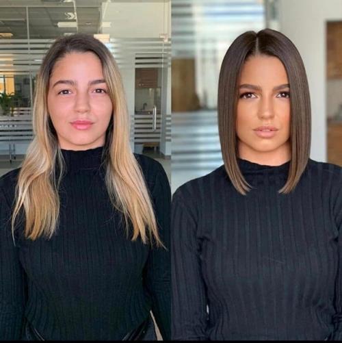 Казалось бы просто волосы, а меняют весь вид. 02