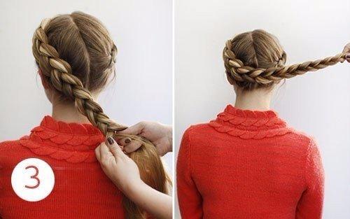 Одна из хитростей косички Halo - это густые послушные волосы, а изюминку придаст мелирование или колорирование волос. 02 Одна из хитростей косички Halo - это густые послушные волосы, а изюминку придаст мелирование или колорирование волос. 02